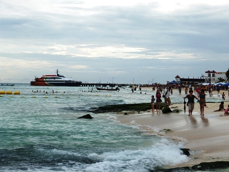 Playa del Carmen beach